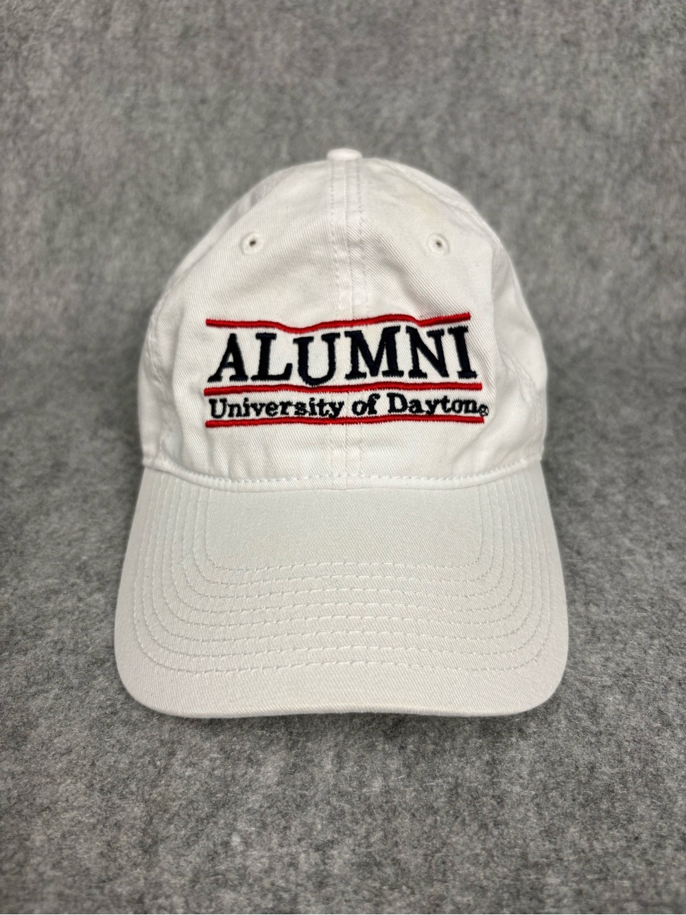University of Dayton Alumni The Game Embroidered White Adjustable Hat